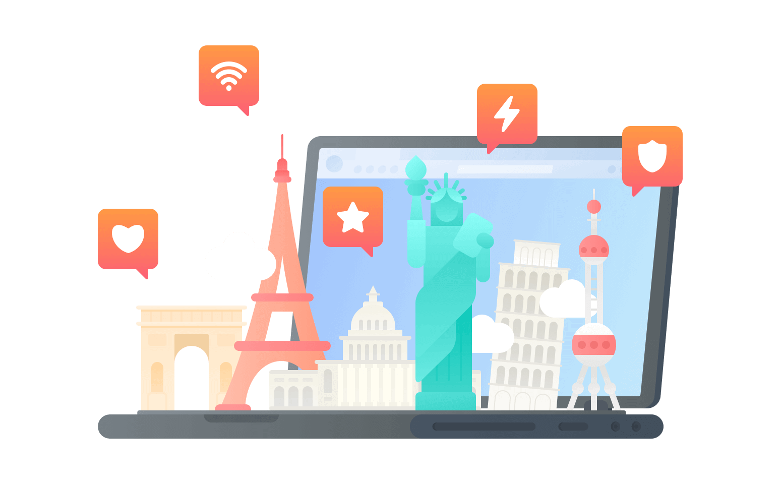 在圣多美和普林西比连接到中国vpn - 翻回加速器